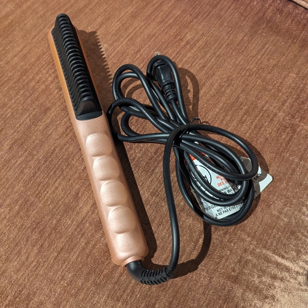 DNA Styling Comb Pro | Straightening & Curling | Rose Gold | Great Condition